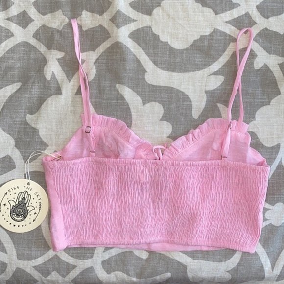Urban Outfitters Kiss the Sky Gather Cropped Cami - Picture 7 of 8